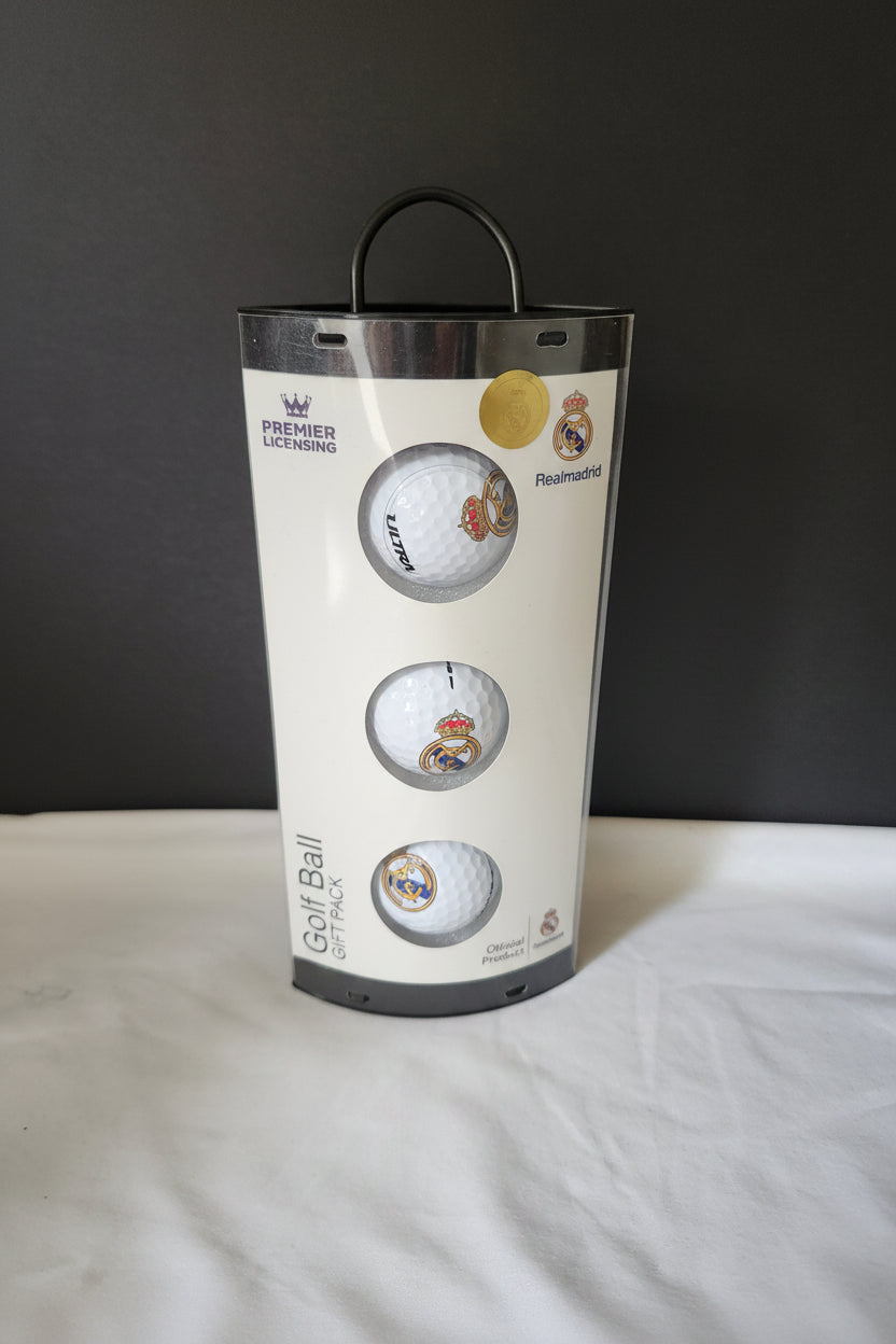 Real Madrid Golf Ball Gift Set
