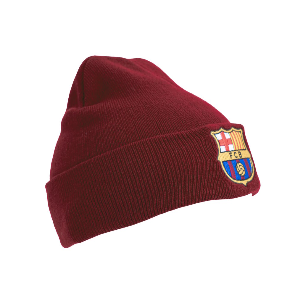 Barcelona Red Cuff Beanie