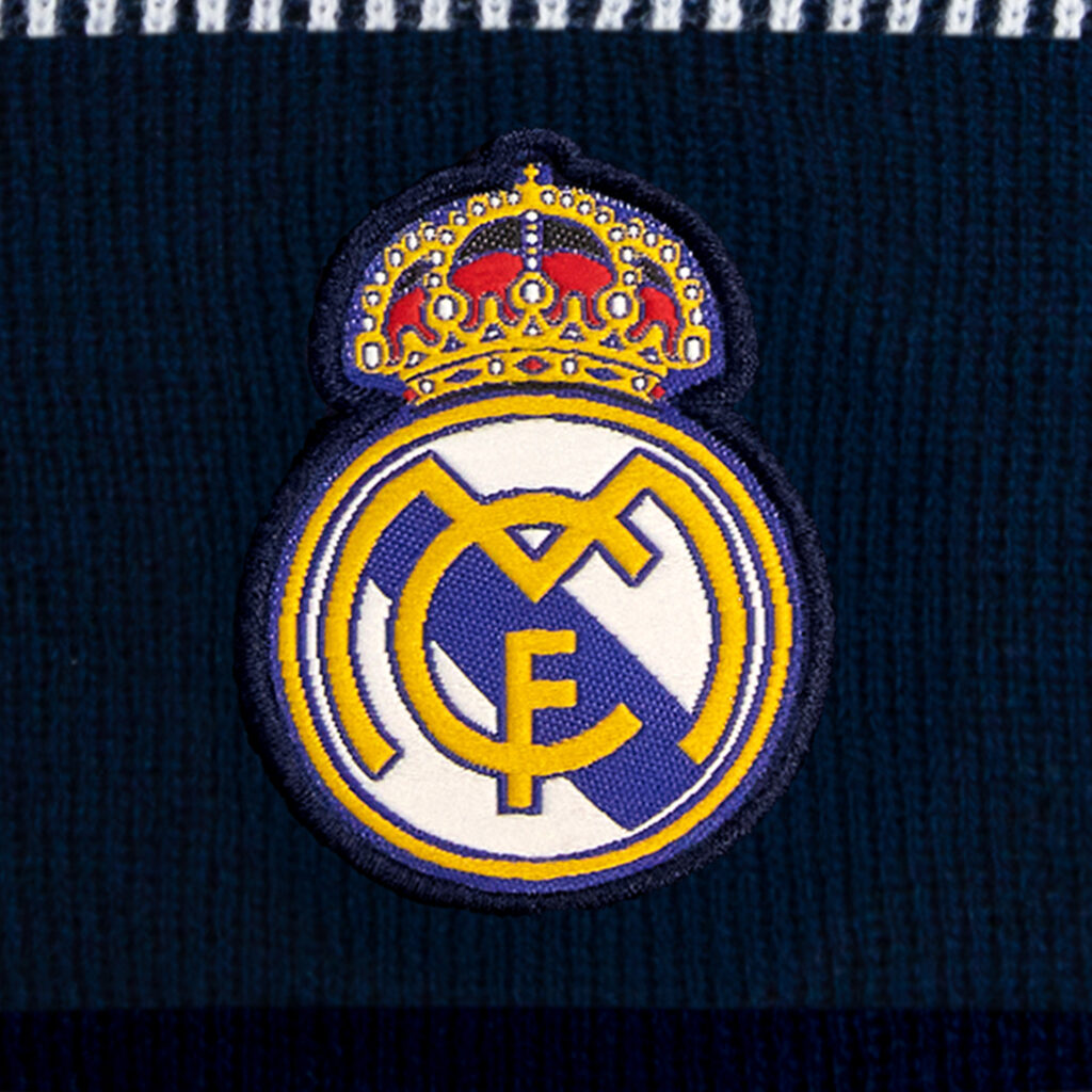 Real Madrid Multi Colour Pom Beanie