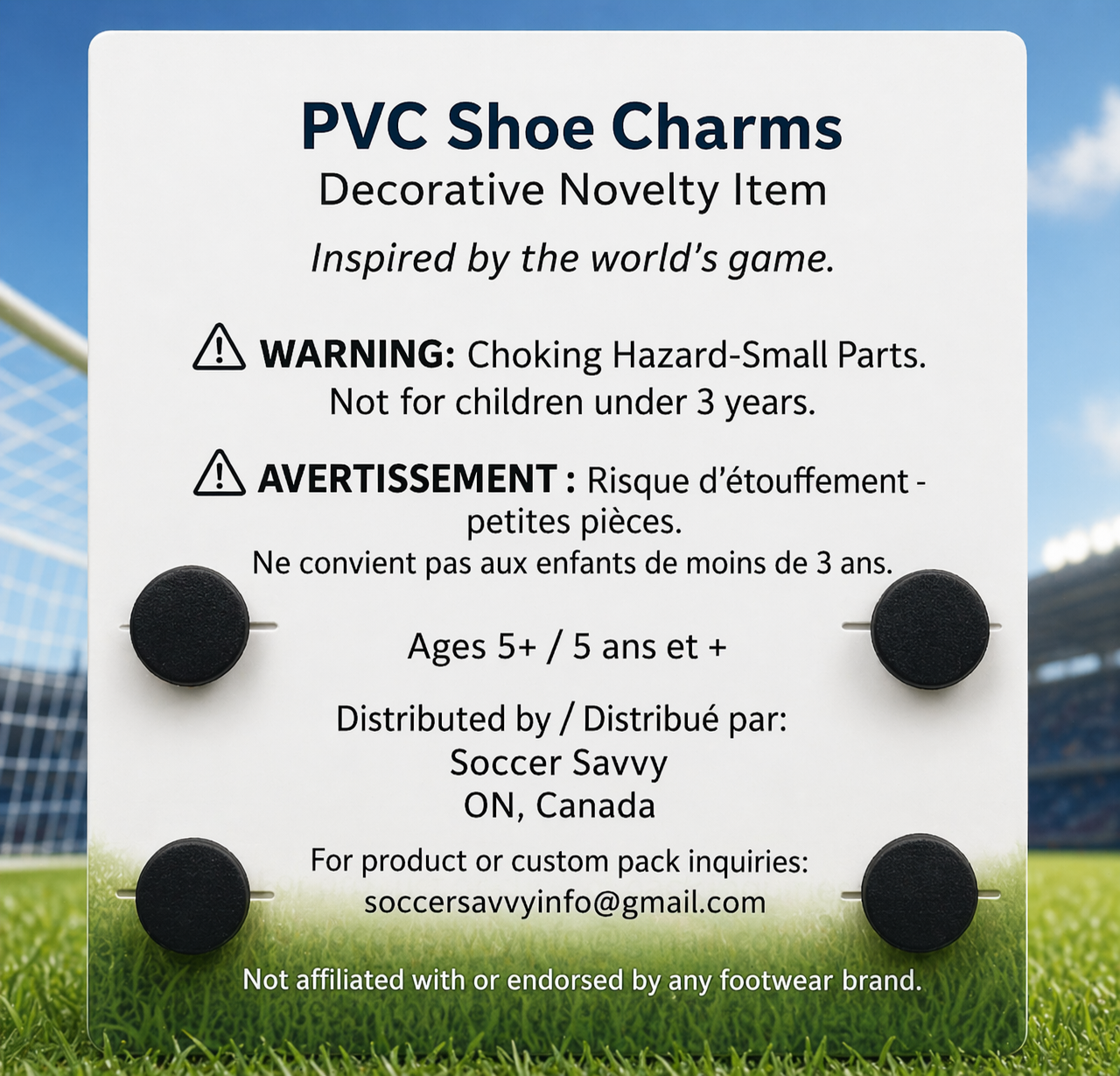 CANADA Limited Edition Charm/Button hole packs