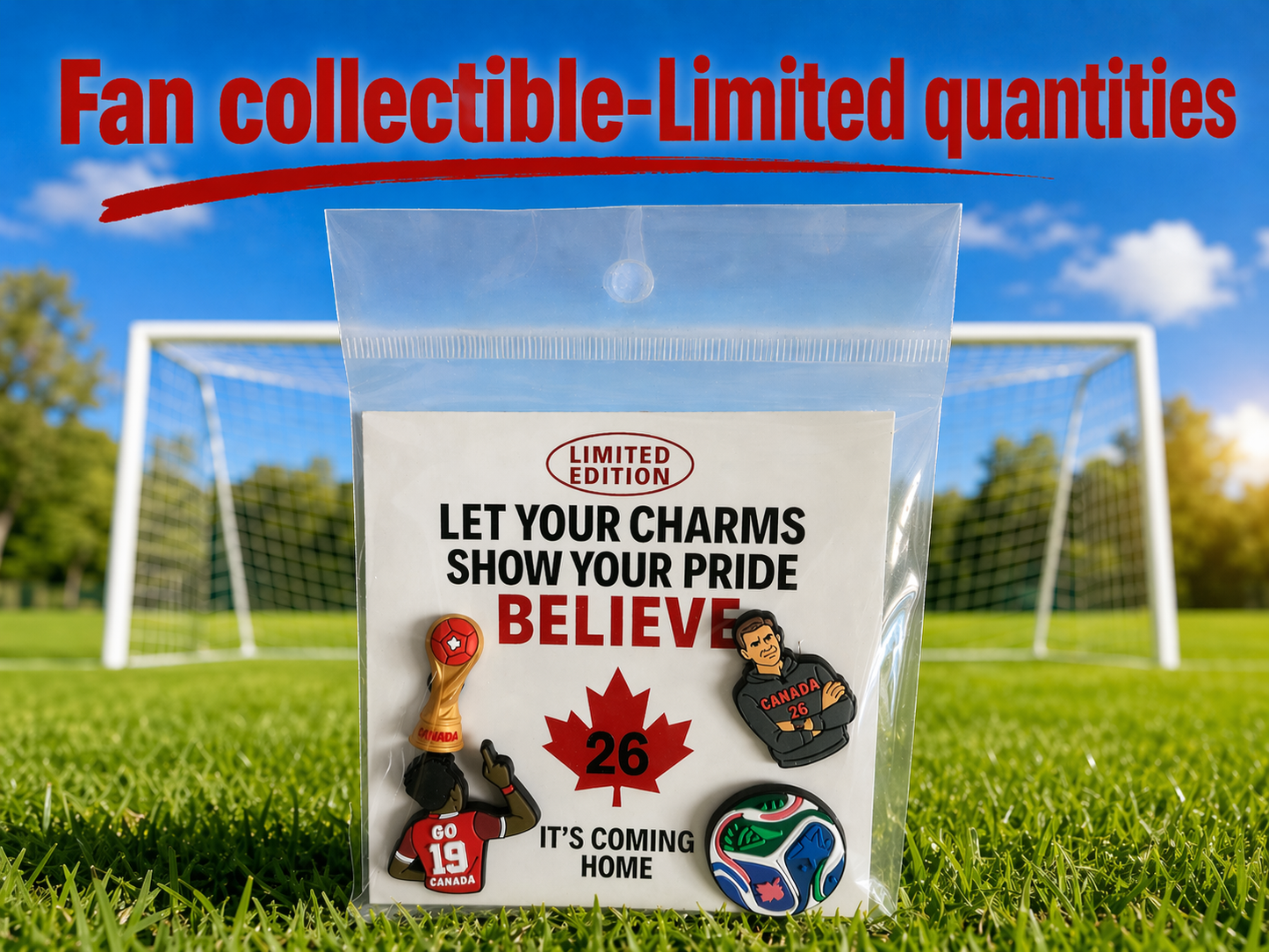 CANADA Limited Edition Charm/Button hole packs