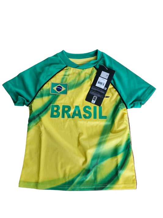 Brazil Toddler/Kid Soccer Jersey – Official World Cup 2026 Licensed Shirt