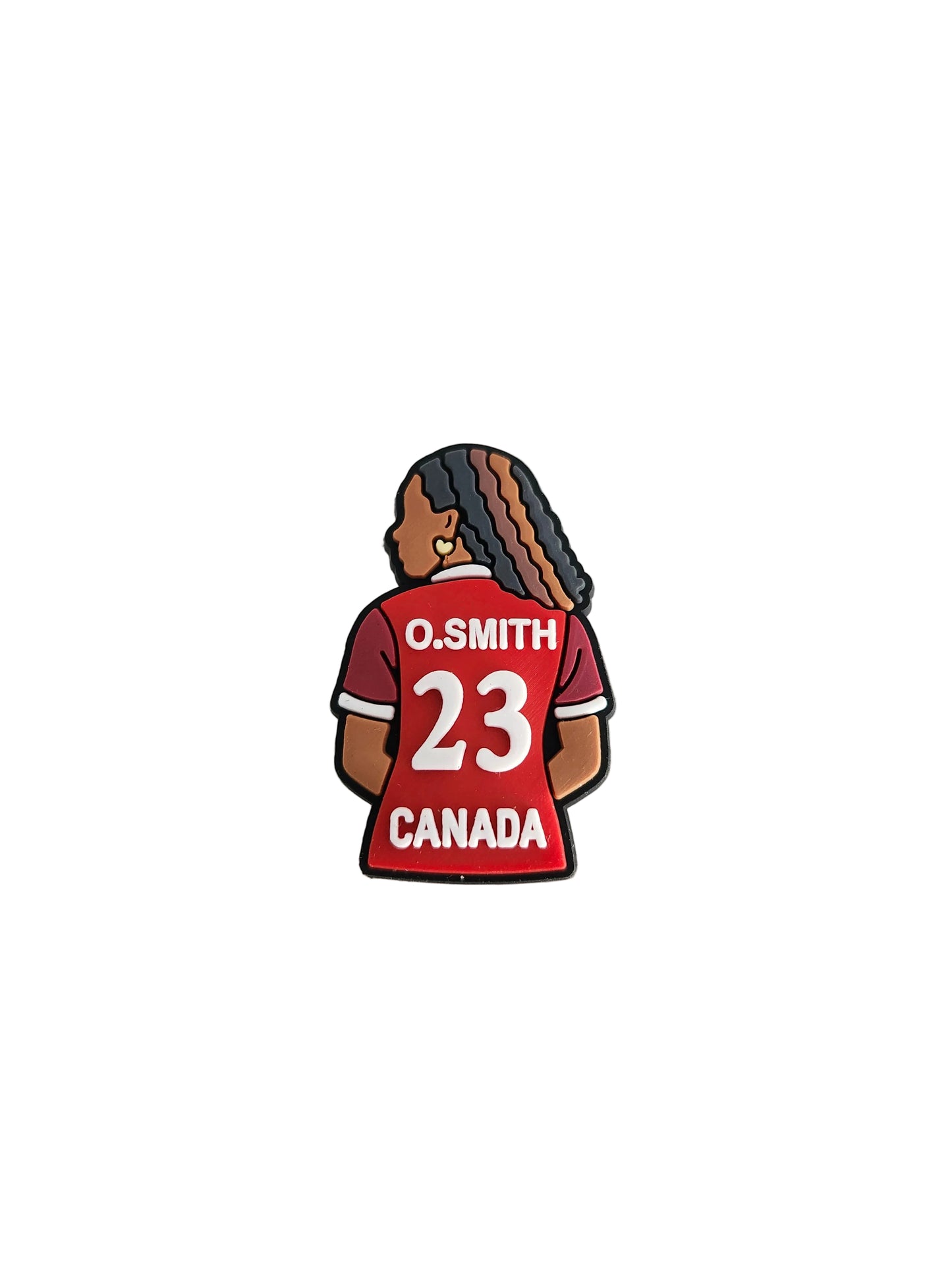 Olivia Smith Canada Charm – Fearless Rising Star | Shoe Charm / Shirt Button