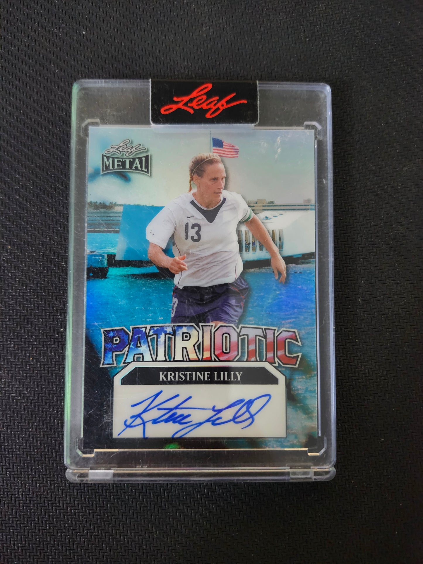 Leaf Metal Kristine Lilly 1/1 tradind card