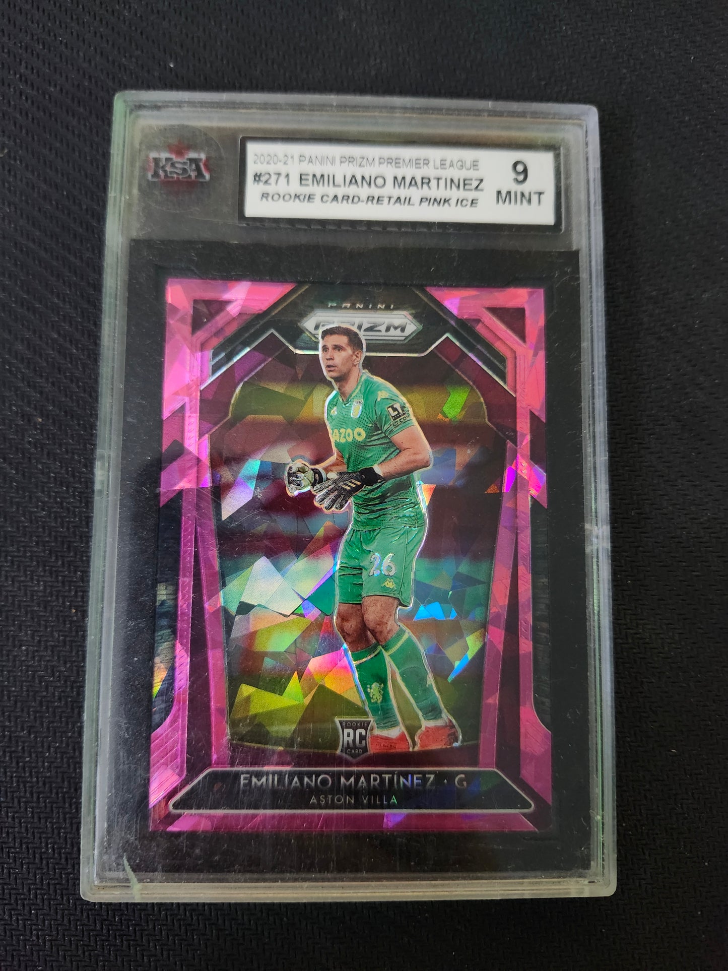 Emiliano Martinez KSA 9 Mint Trading Card