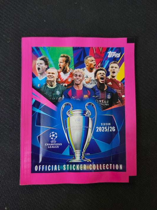 Topps UEFA Champions League Official Stickers