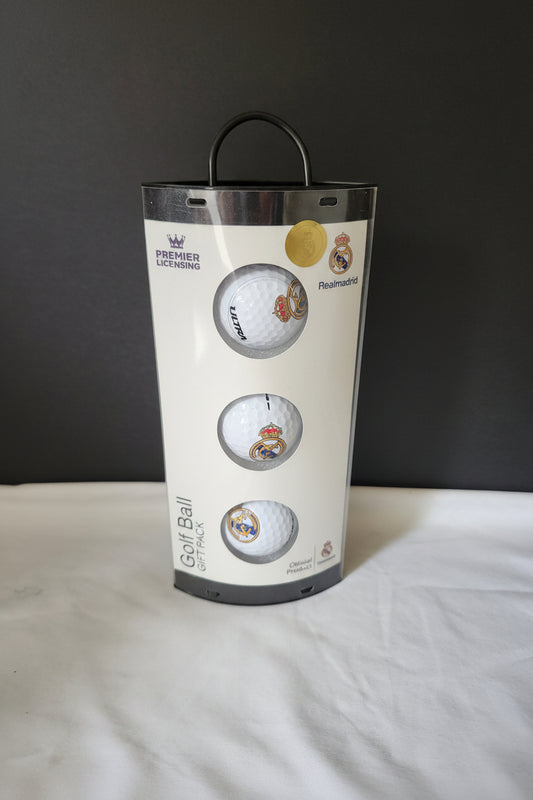 Real Madrid Golf Ball Gift Set