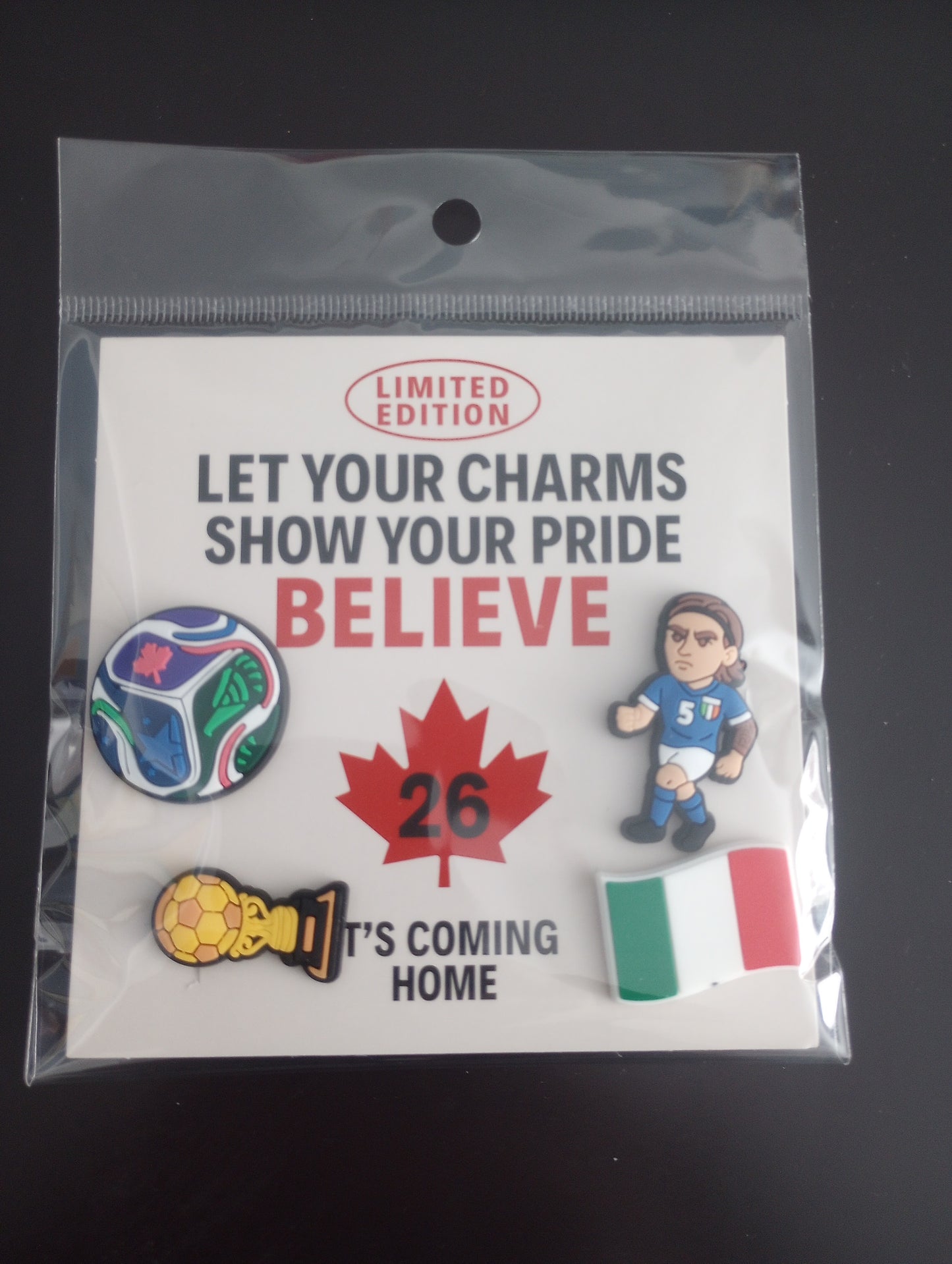 Limited Edition Charm/Button hole packs(Italy)