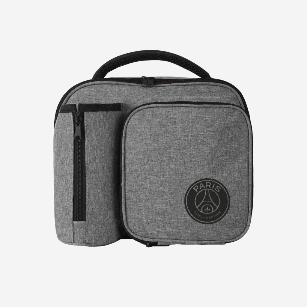 PARIS SAINT-GERMAIN – GREY PREMIUM LUNCH BAG WITH BOTTLE HOLDER