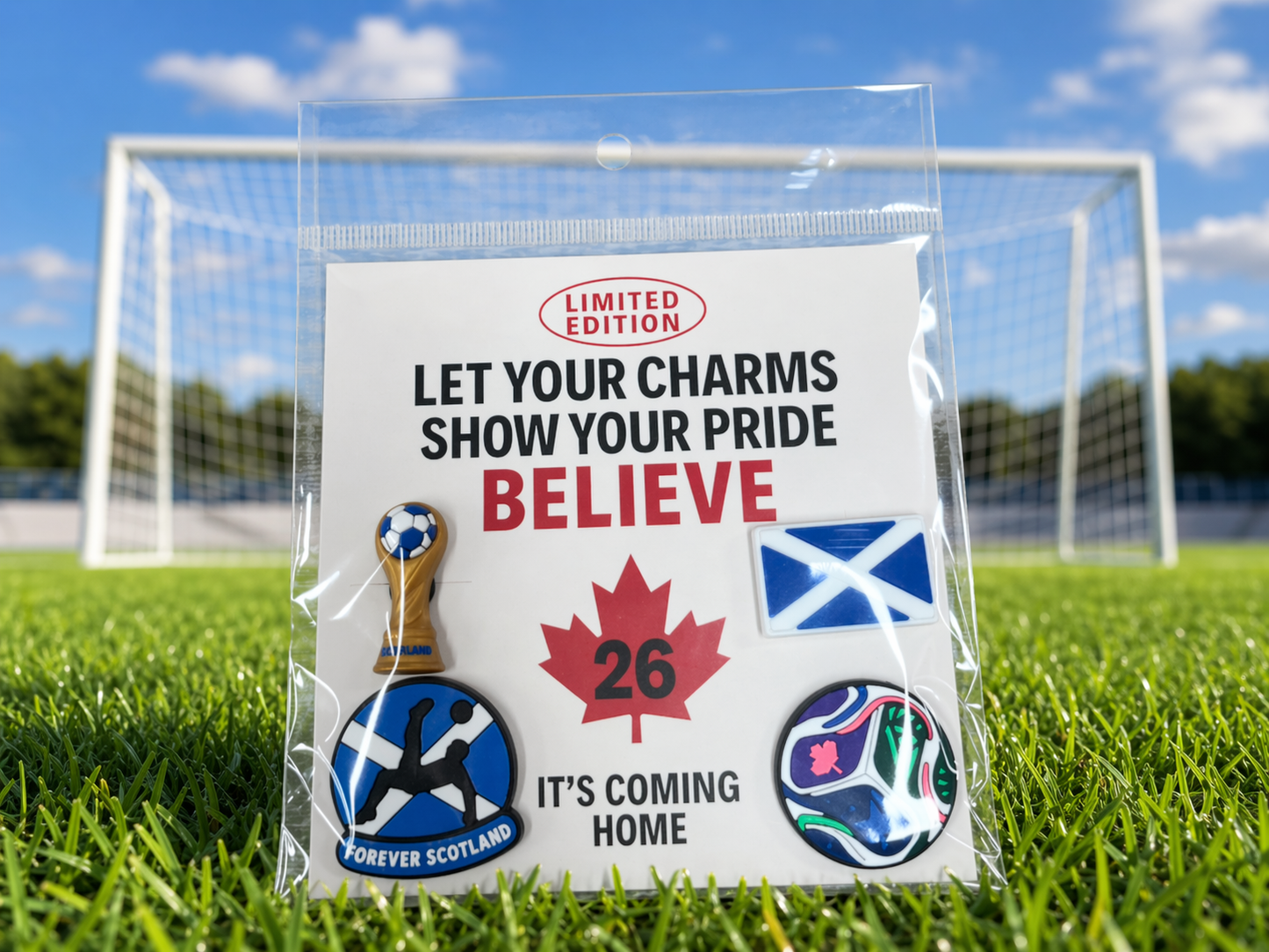 Limited Edition Charm/Button hole packs(Scotland)