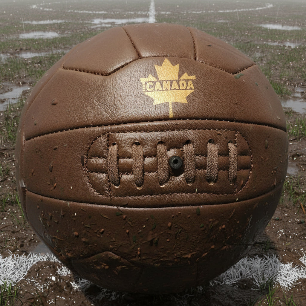 RETRO CANADA SOCCER BALL