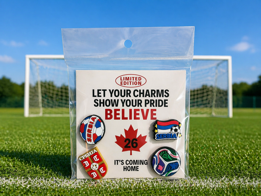 Limited Edition Charm/Button hole packs(Serbia)