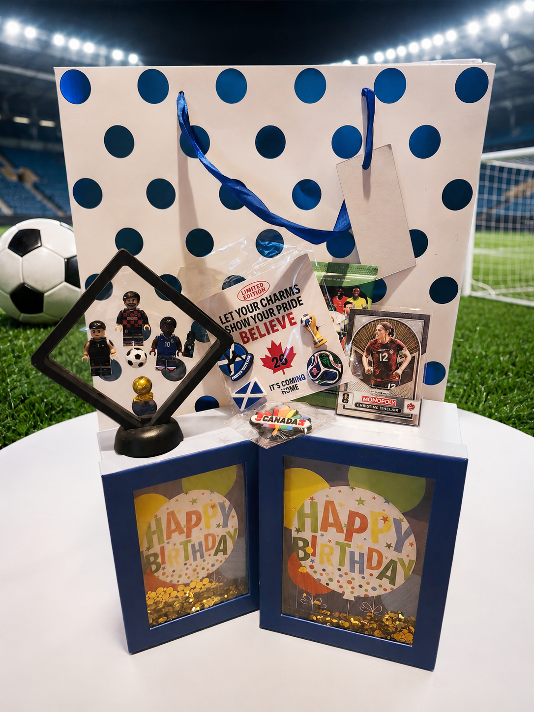 Soccer Savvy Mystery Birthday Box